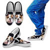 Bull Dog Print Slip Ons For Kids- Express Shipping-Paww-Printz-Merchandise