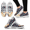 Danish Landrace Pig2 Print Christmas Running Shoes For Women-Free Shipping-Paww-Printz-Merchandise