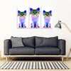 Colorful Chihuahua Dog Print 5 Piece Framed Canvas- Free Shipping-Paww-Printz-Merchandise