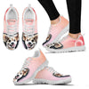 Customized Dog Shoes-Cartoon Running Shoes For Women-Designed By Sandy Hunter-Express Shipping-Paww-Printz-Merchandise