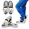 Coton De Tulear Print Running Slip Ons For Kids- Express Shipping-Paww-Printz-Merchandise
