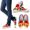 Valentine's Day Special-Papillon Dog Print Slip Ons Shoes For Women-Free Shipping-Paww-Printz-Merchandise