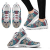Weimaraner Dog Print Christmas Running Shoes For Women-Free Shipping-Paww-Printz-Merchandise