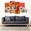 Pekingese Dog Print- Piece Framed Canvas- Free Shipping-Paww-Printz-Merchandise