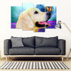 Golden Retriever 5 Piece Framed Canvas- Free Shipping-Paww-Printz-Merchandise