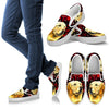 Valentine's Day Special-Labrador Retriever Print Slip Ons Shoes For Women-Free Shipping-Paww-Printz-Merchandise