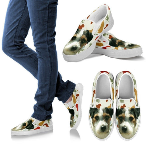 Parson Russell Terrier Slip Ons For Women- Express Shipping-Paww-Printz-Merchandise