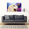 Golden Retriever 5 Piece Framed Canvas- Free Shipping-Paww-Printz-Merchandise