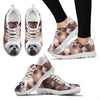 Customized Dog Print Running Shoes For Women-Express Shipping- Designed By Renard Vibeke-Paww-Printz-Merchandise