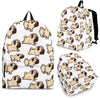 Pug Floral Print BackPack - Free Shipping-Paww-Printz-Merchandise