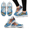 Suckermouth CatFish (Hypostomus plecostomus) Print Christmas Running Shoes For Women- Free Shipping-Paww-Printz-Merchandise