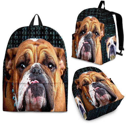 Bulldog Print BackPack - Express Shipping-Paww-Printz-Merchandise