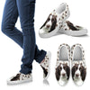 English Springer Spaniel Print Slip Ons For Women- Express Shipping-Paww-Printz-Merchandise