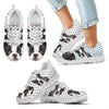 Boston Terrier Black Dots Print Running Shoes For Kids-Free Shipping-Paww-Printz-Merchandise