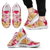 Syrian Hamster Print (Black/White) Running Shoes For Men-Free Shipping Limited Edition-Paww-Printz-Merchandise