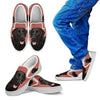 Flat Coated Retriever Dog Print Slip Ons For Kids-Express Shipping-Paww-Printz-Merchandise