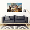 Belgian Malinois Dog Print- Piece Framed Canvas- Free Shipping-Paww-Printz-Merchandise