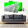 Samoyed Dog Print 5 Piece Framed Canvas- Free Shipping-Paww-Printz-Merchandise