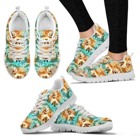 Afghan Hound Pattern Print Sneakers For Women- Express Shipping-Paww-Printz-Merchandise