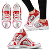 Valentine's Day Special-Maltese Dog Print Running Shoes For Women-Free Shipping-Paww-Printz-Merchandise