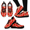 Pug Dog Pattern Print Running Shoes For Women (Black)- Express Shipping-Paww-Printz-Merchandise
