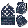 Afghan Hound Dog Print Backpack-Express Shipping-Paww-Printz-Merchandise