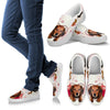 Valentine's Day Special Dachsund Print Slip Ons For Women- Free Shipping-Paww-Printz-Merchandise