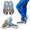 Petit Basset Griffon Vendeen Dog Print Slip Ons For Kids-Express Shipping-Paww-Printz-Merchandise