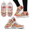 Irish Wolfhound Happy Halloween Print Running Shoes For Kids/Women-Free Shipping-Paww-Printz-Merchandise