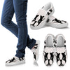 Boston Terrier Dog Print Slip Ons For Women-Free Shipping-Paww-Printz-Merchandise