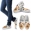 Pomeranian Dog Print Slip Ons For Women-Express Shipping-Paww-Printz-Merchandise