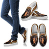 Black and Tan Coonhound Dog Print Slip Ons For Women-Express Shipping-Paww-Printz-Merchandise