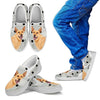 Carolina Dog Print Slip Ons For Kids-Express Shipping-Paww-Printz-Merchandise