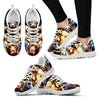 Multiple Labrador Retriever Print (Black/White) Running Shoes For Women-Express Shipping-Paww-Printz-Merchandise