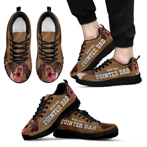 'World's Best German Shorthaired Pointer Dad' Running ShoesFather's Day Special
