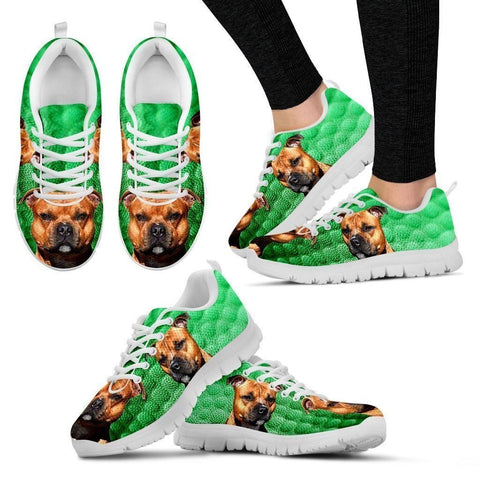 Customized Dog Print Running Shoes For Women-Express Shipping-Designed By Camilla Sanner-Paww-Printz-Merchandise