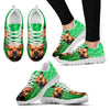 Customized Dog Print Running Shoes For Women-Express Shipping-Designed By Camilla Sanner-Paww-Printz-Merchandise