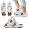 English Springer Spaniel Black Dots Print Running Shoes For Kids-Free Shipping-Paww-Printz-Merchandise