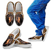 Black and Tan Coonhound Dog Print Slip Ons For Kids-Express Shipping-Paww-Printz-Merchandise