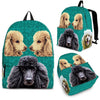 Poodle Dog Print Backpack-Express Shipping-Paww-Printz-Merchandise