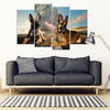Belgian Malinois Dog Print- Piece Framed Canvas- Free Shipping-Paww-Printz-Merchandise