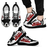 Proud To Be A Boston Terrier Dad Sneakers For Men- Father's Day Special-Paww-Printz-Merchandise