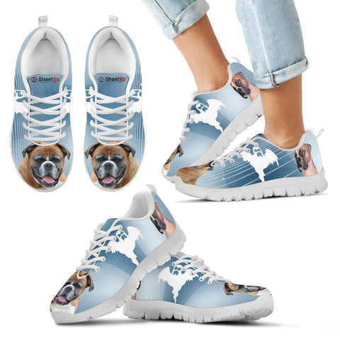 Boxer Halloween Print Running Shoes For Kids-Free Shipping-Paww-Printz-Merchandise