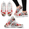 Savannah Cat Christmas Running Shoes For Women- Free Shipping-Paww-Printz-Merchandise