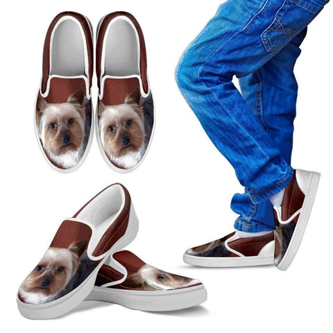 Yorkshire Slip Ons For Kids-Express Shipping-Paww-Printz-Merchandise