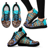Pixie-Bob Cat Print(White/Black) Running Shoes For Women-Free Shipping-Paww-Printz-Merchandise