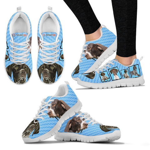 Amazing German Shorthaired Pointer  Dog-Women's Running Shoes-Free Shipping-Paww-Printz-Merchandise