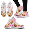 Yorkshire Terrier On Pink Print Running Shoes For Women- Free Shipping- For 24 Hours Only-Paww-Printz-Merchandise