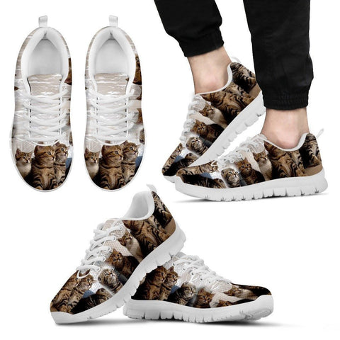 Lovely Cat Group-Running Shoes For Men-Free Shipping-Paww-Printz-Merchandise