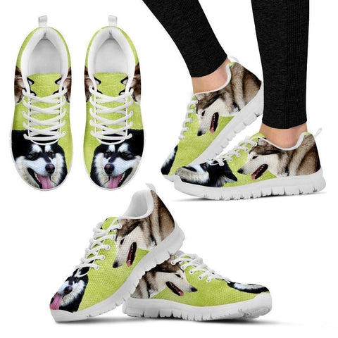 Alaskan Malamute Running Shoes For Women-Free Shipping-Paww-Printz-Merchandise